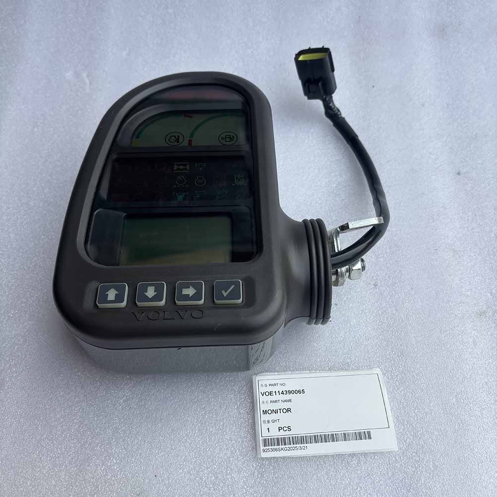 VOLVO EXCAVATOR PARTS MADE IN CHINA NEW EC140B EC140C EC160B EC160C EC180B EC180C VOE114390065 MONITOR SPARKLING MACHINERY