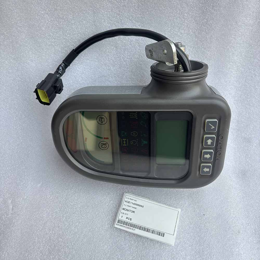 VOLVO EXCAVATOR PARTS MADE IN CHINA NEW EC140B EC140C EC160B EC160C EC180B EC180C VOE114390065 MONITOR SPARKLING MACHINERY