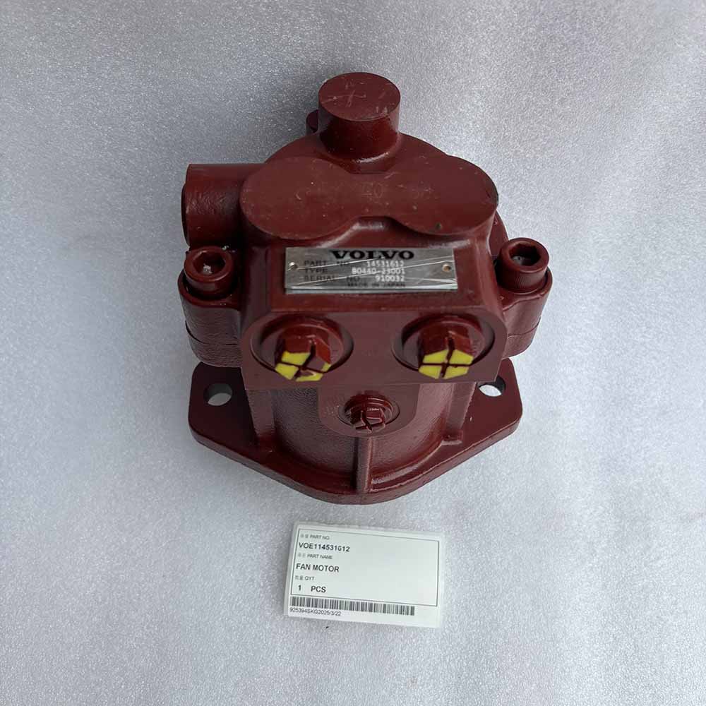 VOLVO EXCAVATOR PARTS MADE IN CHINA NEW EC210B EC210C EC240B EC240C EC290B EC290C VOE114531612 FAN MOTOR SPARKLING MACHINERY
