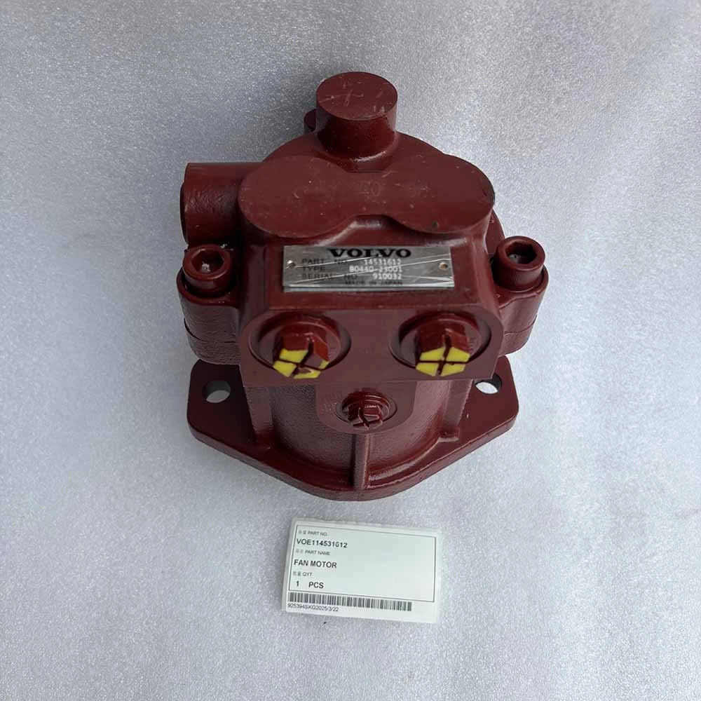 VOLVO EXCAVATOR PARTS MADE IN CHINA NEW EC210B EC210C EC240B EC240C EC290B EC290C VOE114531612 FAN MOTOR SPARKLING MACHINERY
