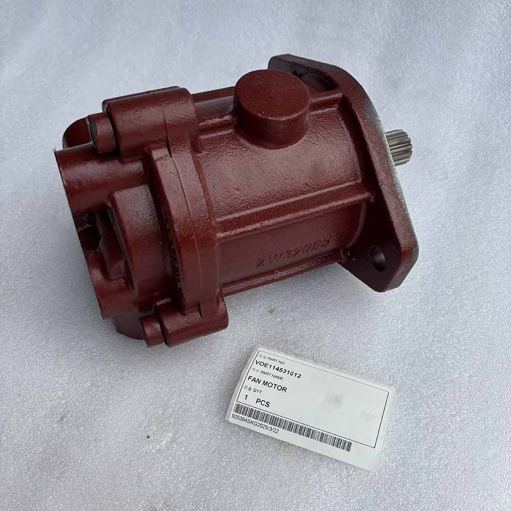 VOLVO EXCAVATOR PARTS MADE IN CHINA NEW EC210B EC210C EC240B EC240C EC290B EC290C VOE114531612 FAN MOTOR SPARKLING MACHINERY
