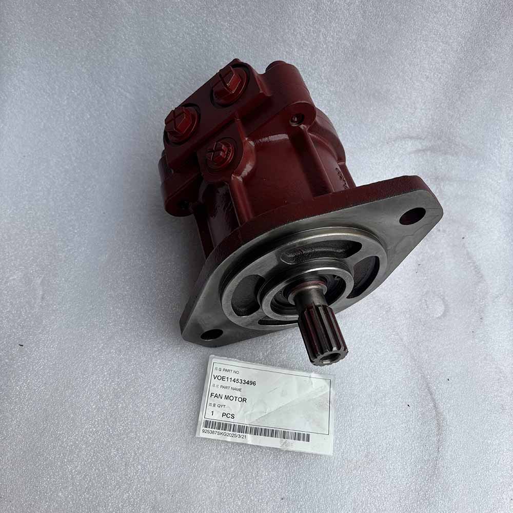 VOLVO EXCAVATOR PARTS MADE IN CHINA NEW EC140B EC140C EC160B EC160C EC180B EC180C VOE114533496 FAN MOTOR SPARKLING MACHINERY