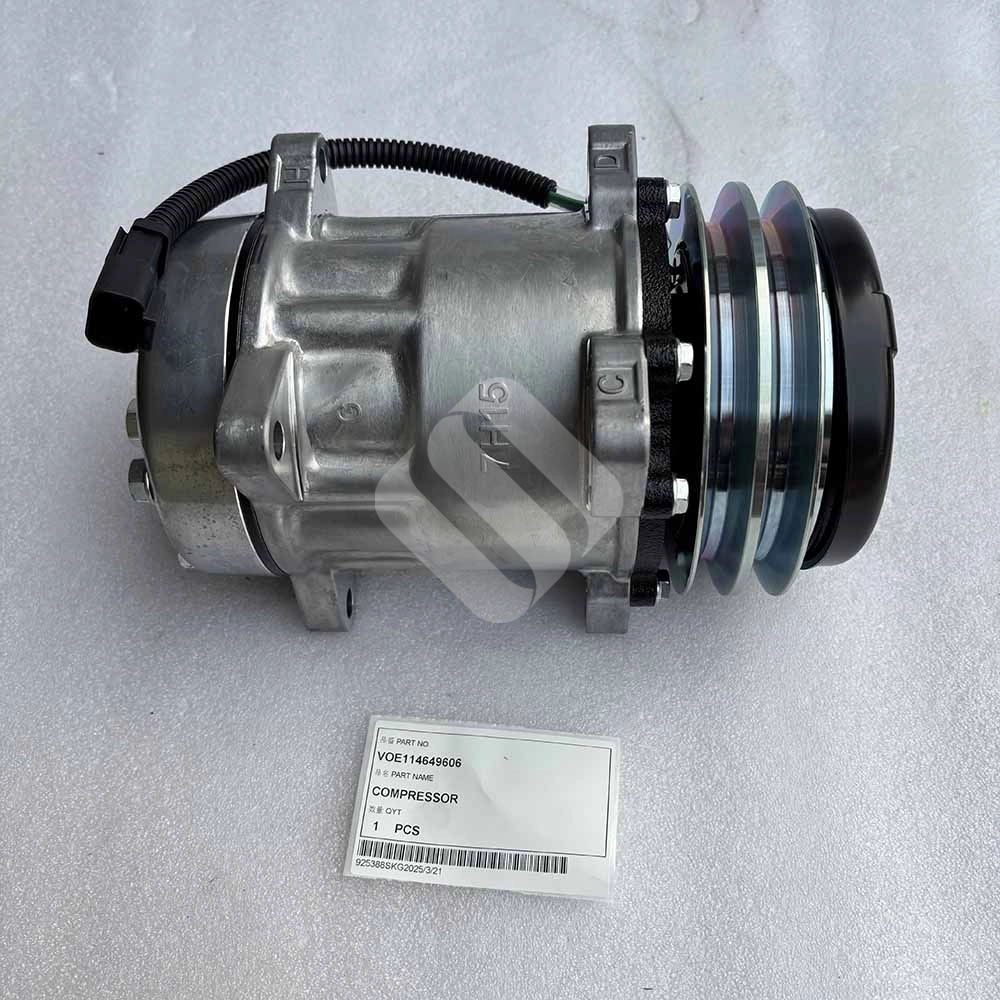 VOLVO EXCAVATOR PARTS MADE IN CHINA NEW EC140B EC140C EC160B EC160C EC180B EC180C VOE114649606 COMPRESSOR SPARKLING MACHINERY VOLVO EXCAVATOR PARTS MADE IN CHINA NEW EC140B EC140C EC160B EC160C EC180B EC180C VOE114649606 COMPRESSOR SPARKLING MACHINERY