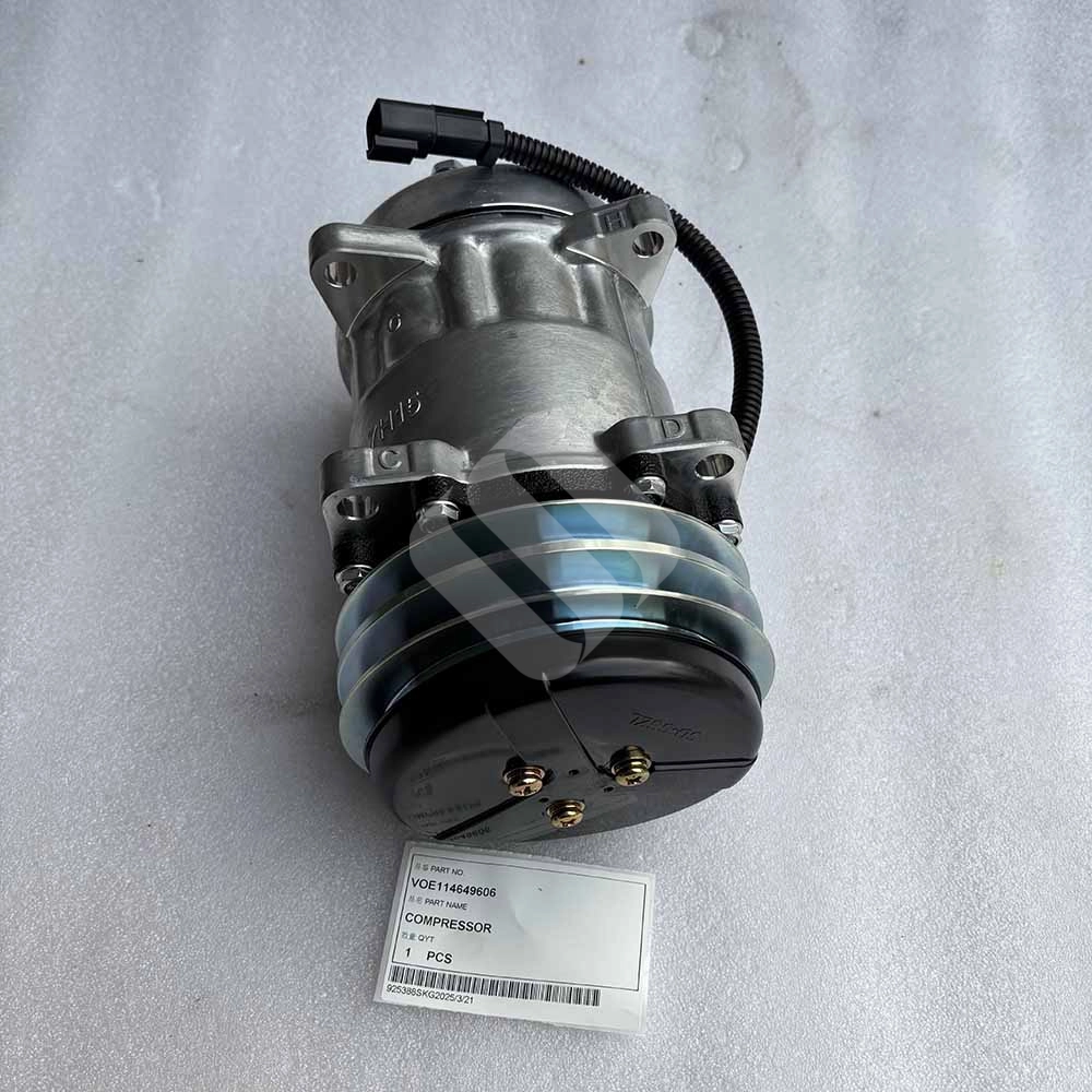 VOLVO EXCAVATOR PARTS MADE IN CHINA NEW EC140B EC140C EC160B EC160C EC180B EC180C VOE114649606 COMPRESSOR SPARKLING MACHINERY VOLVO EXCAVATOR PARTS MADE IN CHINA NEW EC140B EC140C EC160B EC160C EC180B EC180C VOE114649606 COMPRESSOR SPARKLING MACHINERY