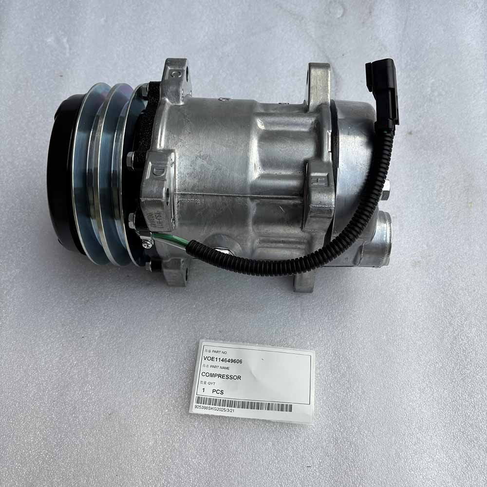 VOLVO EXCAVATOR PARTS MADE IN CHINA NEW EC140B EC140C EC160B EC160C EC180B EC180C VOE114649606 COMPRESSOR SPARKLING MACHINERY