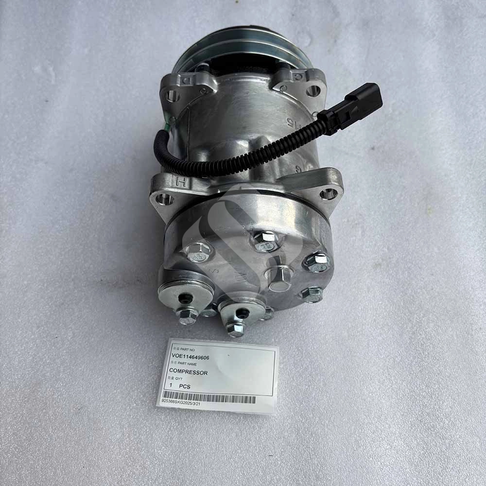 VOLVO EXCAVATOR PARTS MADE IN CHINA NEW EC140B EC140C EC160B EC160C EC180B EC180C VOE114649606 COMPRESSOR SPARKLING MACHINERY VOLVO EXCAVATOR PARTS MADE IN CHINA NEW EC140B EC140C EC160B EC160C EC180B EC180C VOE114649606 COMPRESSOR SPARKLING MACHINERY