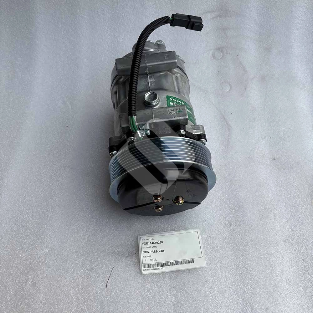 VOLVO EXCAVATOR PARTS MADE IN CHINA NEW EC330B EC330C EC360B EC360C VOE114659238 COMPRESSOR SPARKLING MACHINERY VOLVO EXCAVATOR PARTS MADE IN CHINA NEW EC330B EC330C EC360B EC360C VOE114659238 COMPRESSOR SPARKLING MACHINERY