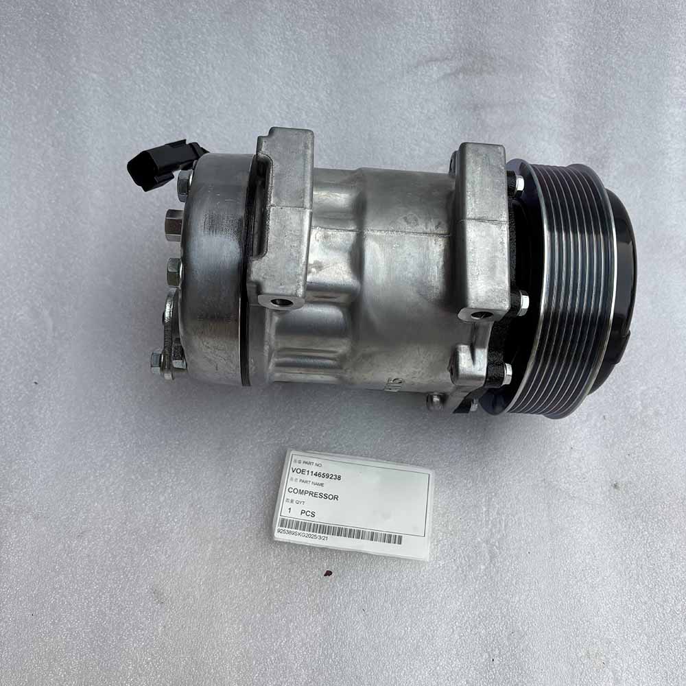 VOLVO EXCAVATOR PARTS MADE IN CHINA NEW EC330B EC330C EC360B EC360C VOE114659238 COMPRESSOR SPARKLING MACHINERY