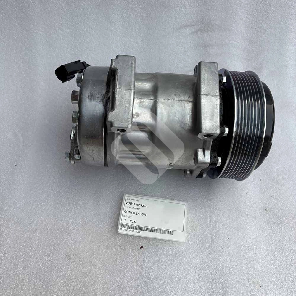 VOLVO EXCAVATOR PARTS MADE IN CHINA NEW EC330B EC330C EC360B EC360C VOE114659238 COMPRESSOR SPARKLING MACHINERY VOLVO EXCAVATOR PARTS MADE IN CHINA NEW EC330B EC330C EC360B EC360C VOE114659238 COMPRESSOR SPARKLING MACHINERY