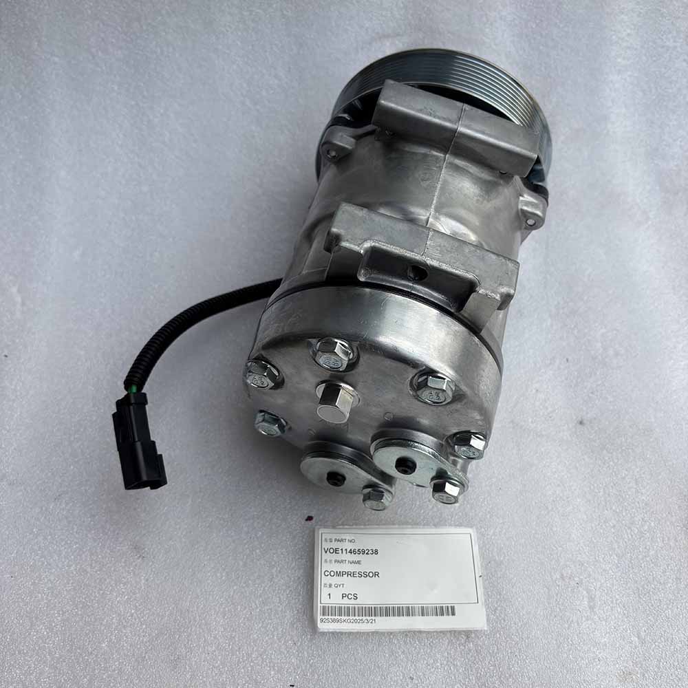 VOLVO EXCAVATOR PARTS MADE IN CHINA NEW EC330B EC330C EC360B EC360C VOE114659238 COMPRESSOR SPARKLING MACHINERY