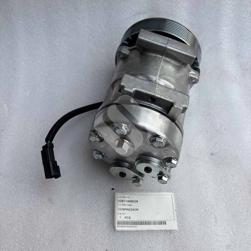 VOLVO EXCAVATOR PARTS MADE IN CHINA NEW EC330B EC330C EC360B EC360C VOE114659238 COMPRESSOR SPARKLING MACHINERY VOLVO EXCAVATOR PARTS MADE IN CHINA NEW EC330B EC330C EC360B EC360C VOE114659238 COMPRESSOR SPARKLING MACHINERY