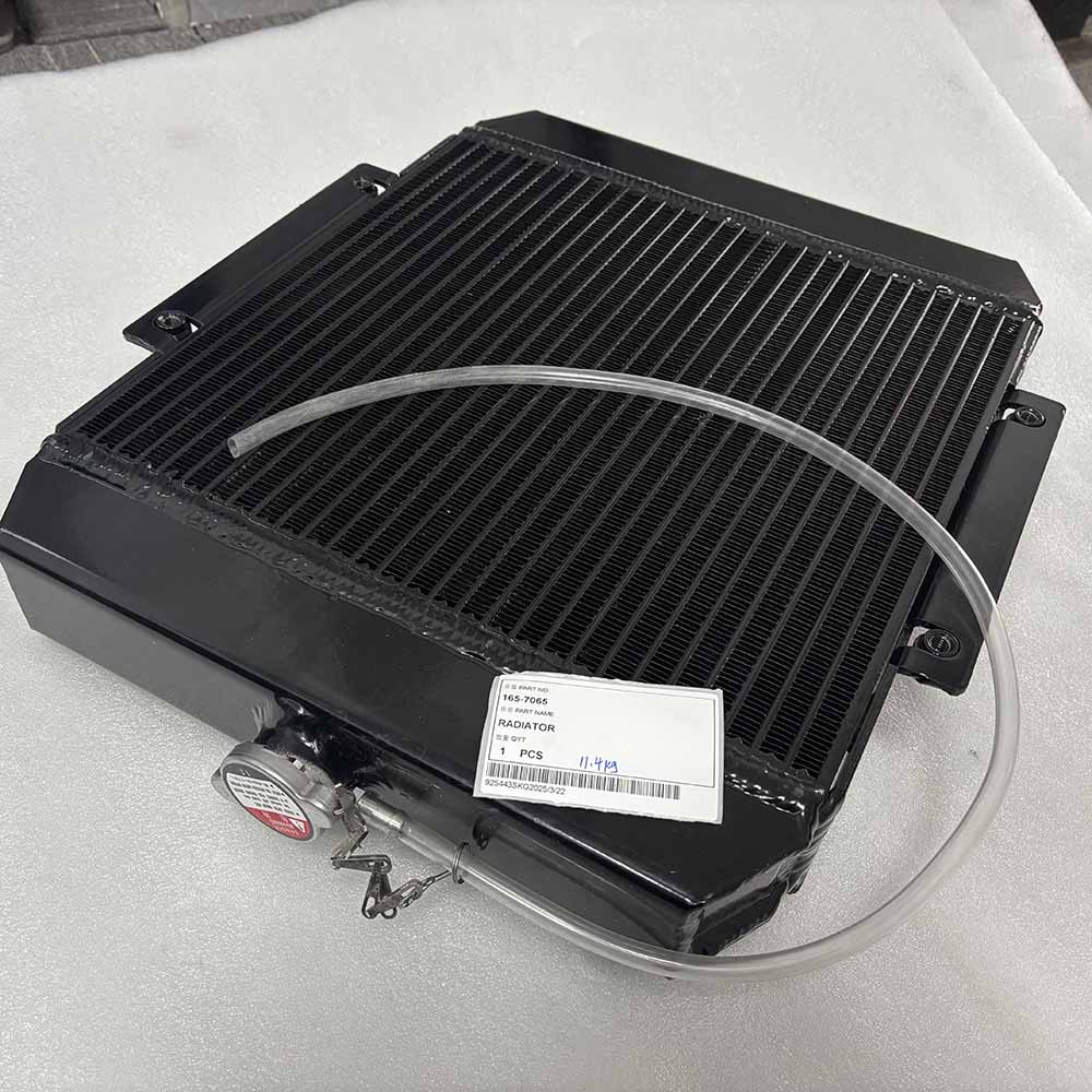 CATERPILLAR EXCAVATOR PARTS MADE IN CHINA NEW 320D 323D 324D 325D 329D 165-7065 RADIATOR SPARKLING MACHINERY