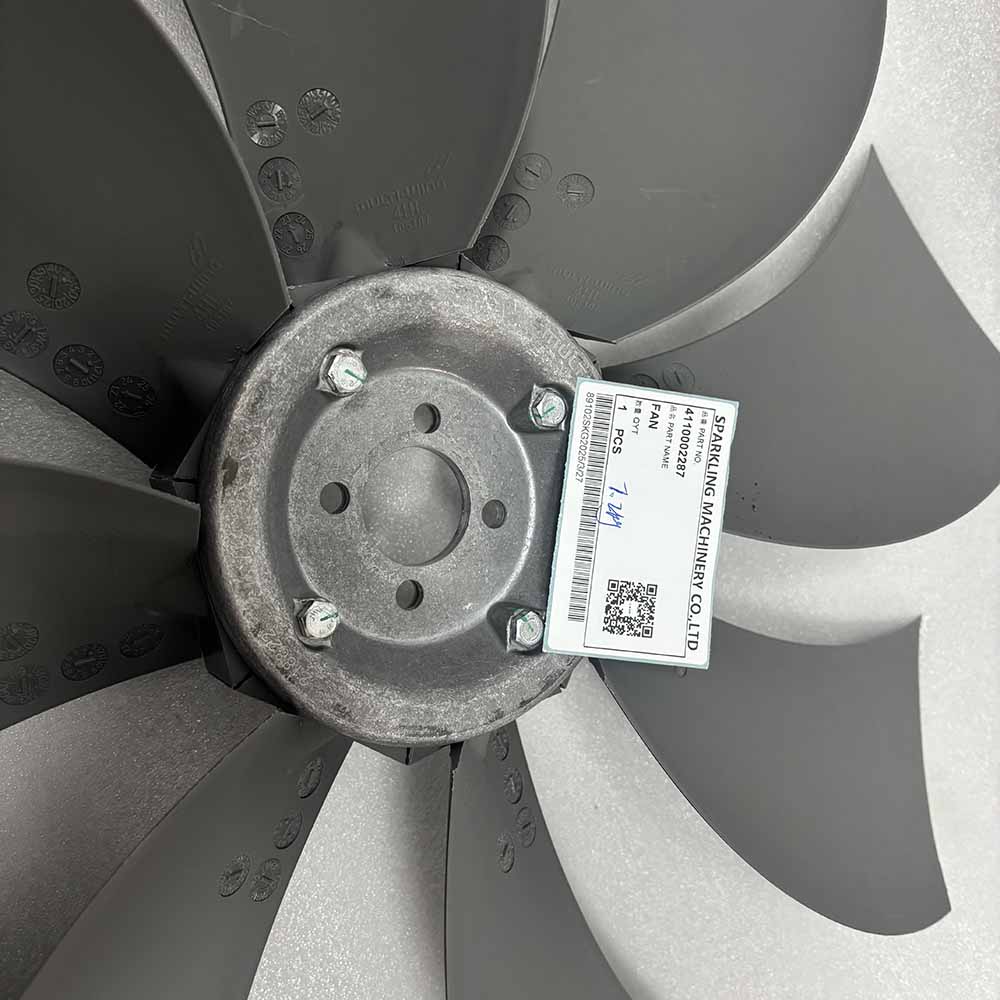 SDLG EXCAVATOR PARTS MADE IN CHINA NEW B877F B876F 4110002287 FAN SPARKLING MACHINERY
