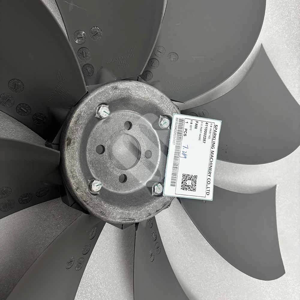 SDLG EXCAVATOR PARTS MADE IN CHINA NEW B877F B876F 4110002287 FAN SPARKLING MACHINERY SDLG EXCAVATOR PARTS MADE IN CHINA NEW B877F B876F 4110002287 FAN SPARKLING MACHINERY