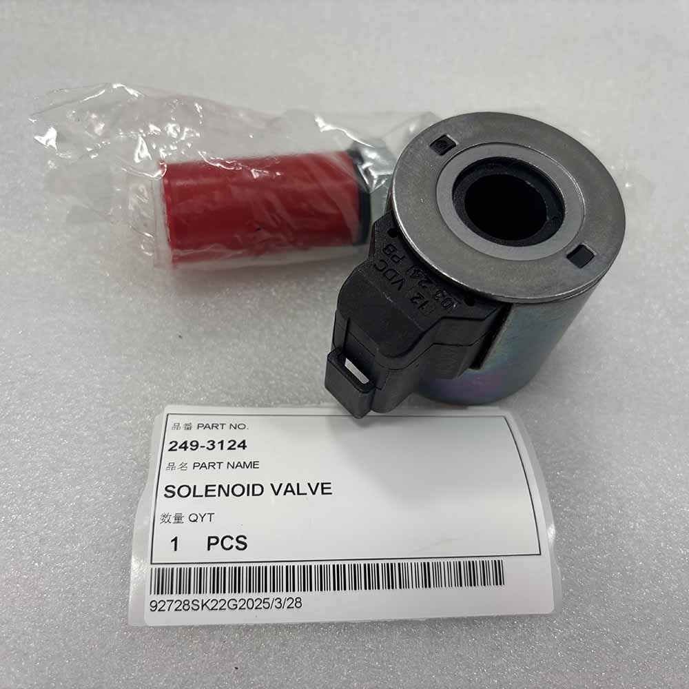 Caterpillar EXCAVATOR PARTS MADE IN CHINA NEW 414E 416D 416E 416F 420D 249-3124 SOLENOID VALVE SPARKLING MACHINERY