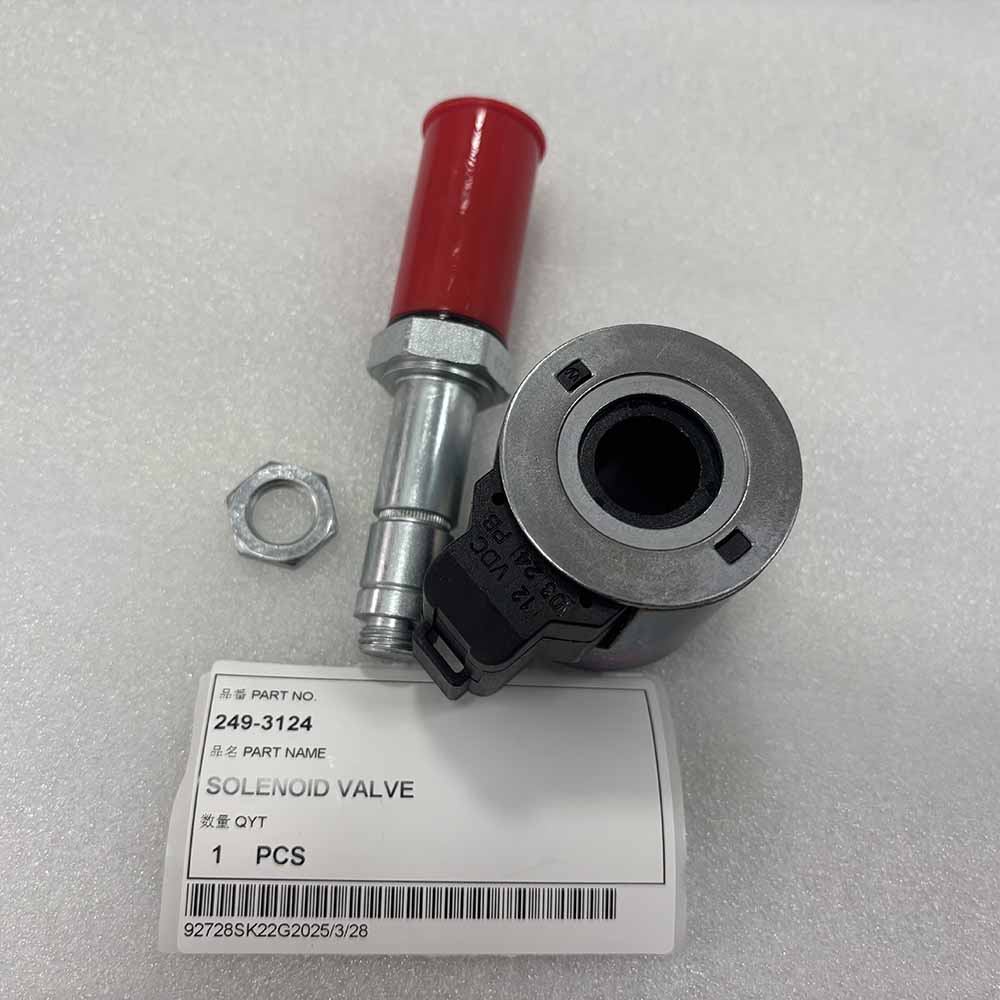 Caterpillar EXCAVATOR PARTS MADE IN CHINA NEW 414E 416D 416E 416F 420D 249-3124 SOLENOID VALVE SPARKLING MACHINERY