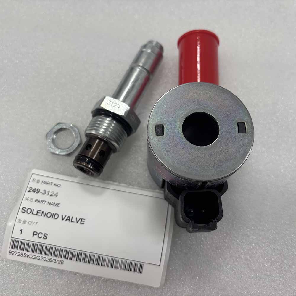 Caterpillar EXCAVATOR PARTS MADE IN CHINA NEW 414E 416D 416E 416F 420D 249-3124 SOLENOID VALVE SPARKLING MACHINERY