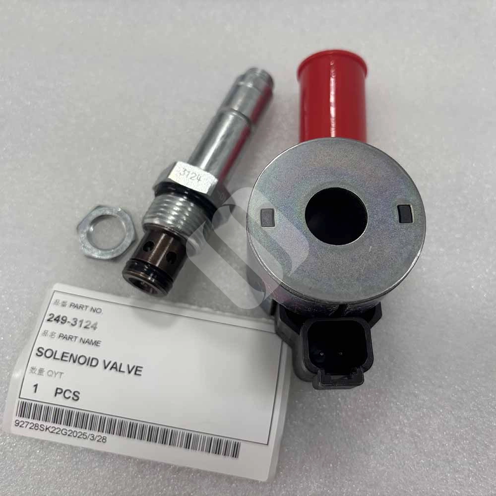 Caterpillar EXCAVATOR PARTS MADE IN CHINA NEW 414E 416D 416E 416F 420D 249-3124 SOLENOID VALVE SPARKLING MACHINERY Caterpillar EXCAVATOR PARTS MADE IN CHINA NEW 414E 416D 416E 416F 420D 249-3124 SOLENOID VALVE SPARKLING MACHINERY