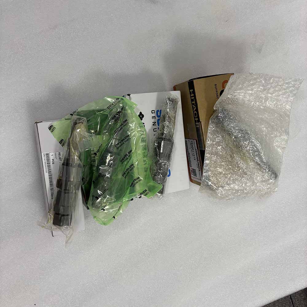 Case EXCAVATOR PARTS MADE IN CHINA NEW CX350B, CX290B LJ015170 RELIEF VALVE SPARKLING MACHINERY