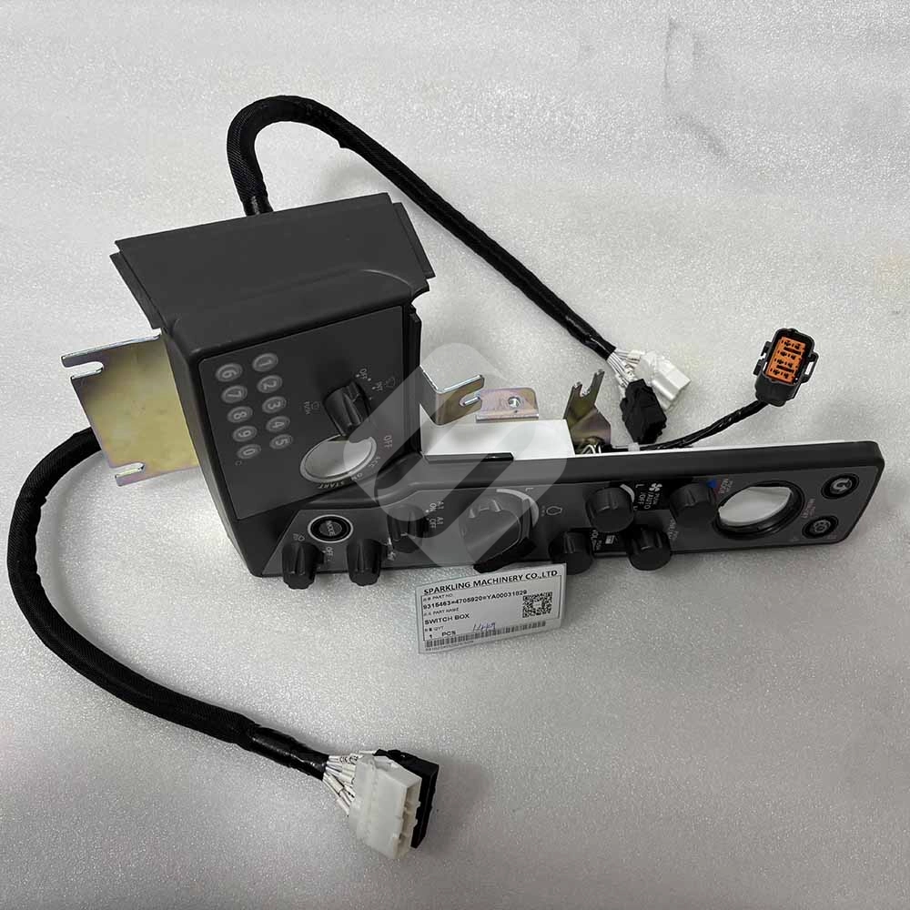 Hitachi EXCAVATOR PARTS MADE IN CHINA NEW ZH200-A ZH200LC-A ZX200-5G 9315463=4705920=YA00031829 SWITCH BOX SPARKLING MACHINERY Hitachi EXCAVATOR PARTS MADE IN CHINA NEW ZH200-A ZH200LC-A ZX200-5G 9315463=4705920=YA00031829 SWITCH BOX SPARKLING MACHINERY