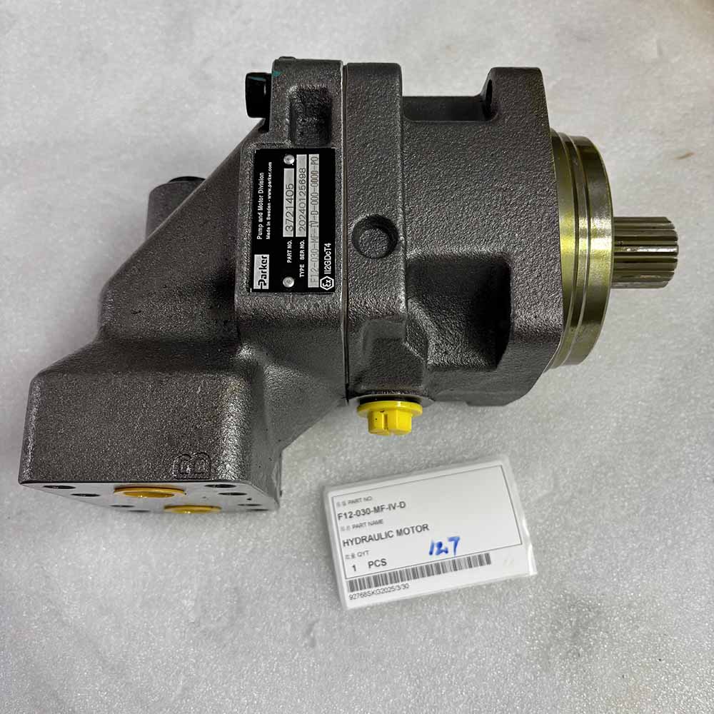 Parker EXCAVATOR PARTS MADE IN CHINA NEW F12-030 F12-040 F12-060 F12-080 F12-090 F12-030-MF-IV-D HYDRAULIC MOTOR SPARKLING MACHINERY
