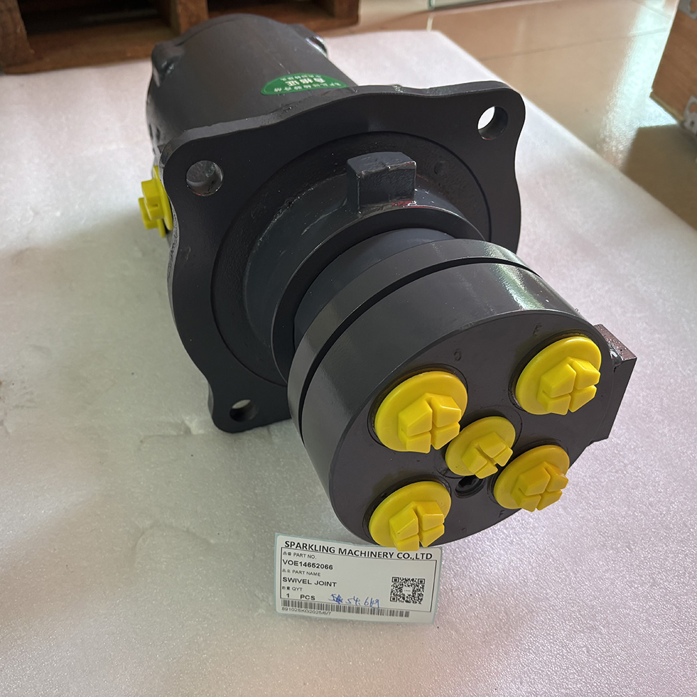 Volvo VOE14652066 swivel joint, 14652066 center joint, EC210B swivel joint, EC240B rotary joint, EC360B part VOE14652066, excavator hydraulic swivel joint, Volvo rotary joint OEM, aftermarket Volvo swivel joint.