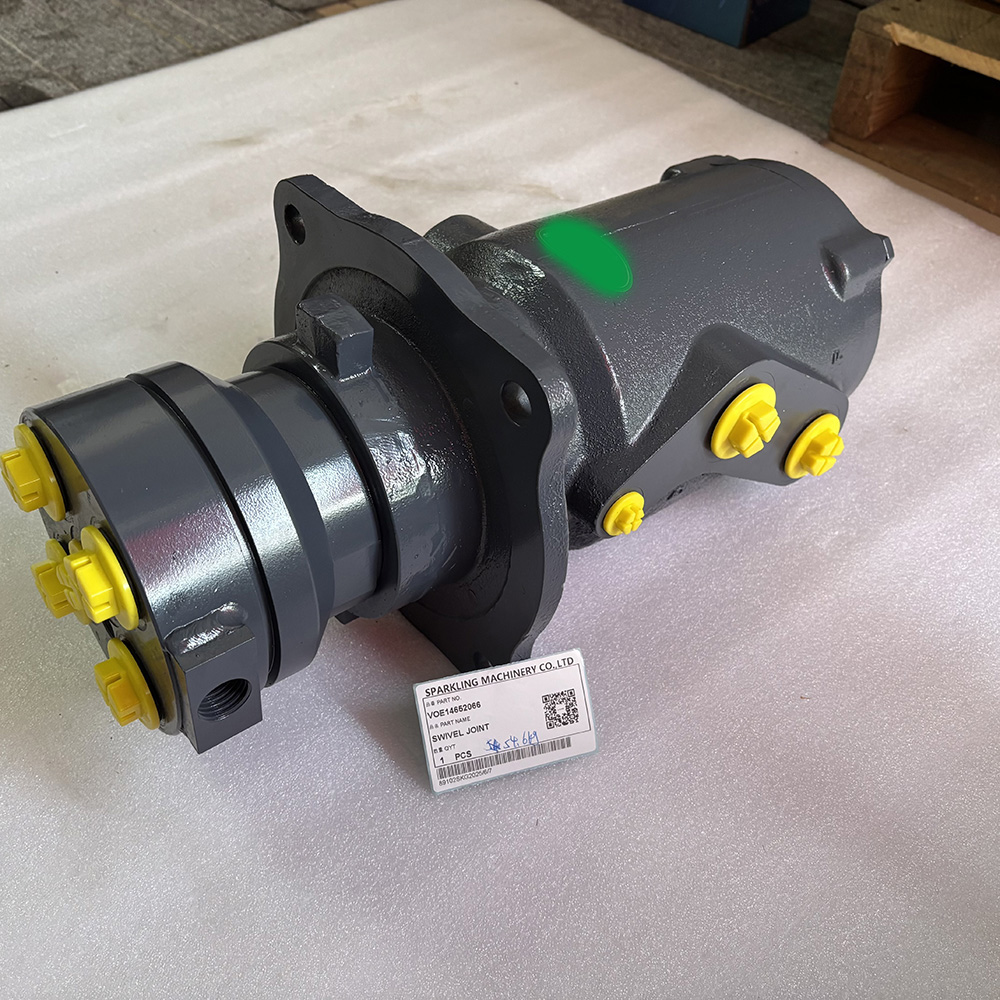 Volvo VOE14652066 swivel joint, 14652066 center joint, EC210B swivel joint, EC240B rotary joint, EC360B part VOE14652066, excavator hydraulic swivel joint, Volvo rotary joint OEM, aftermarket Volvo swivel joint.