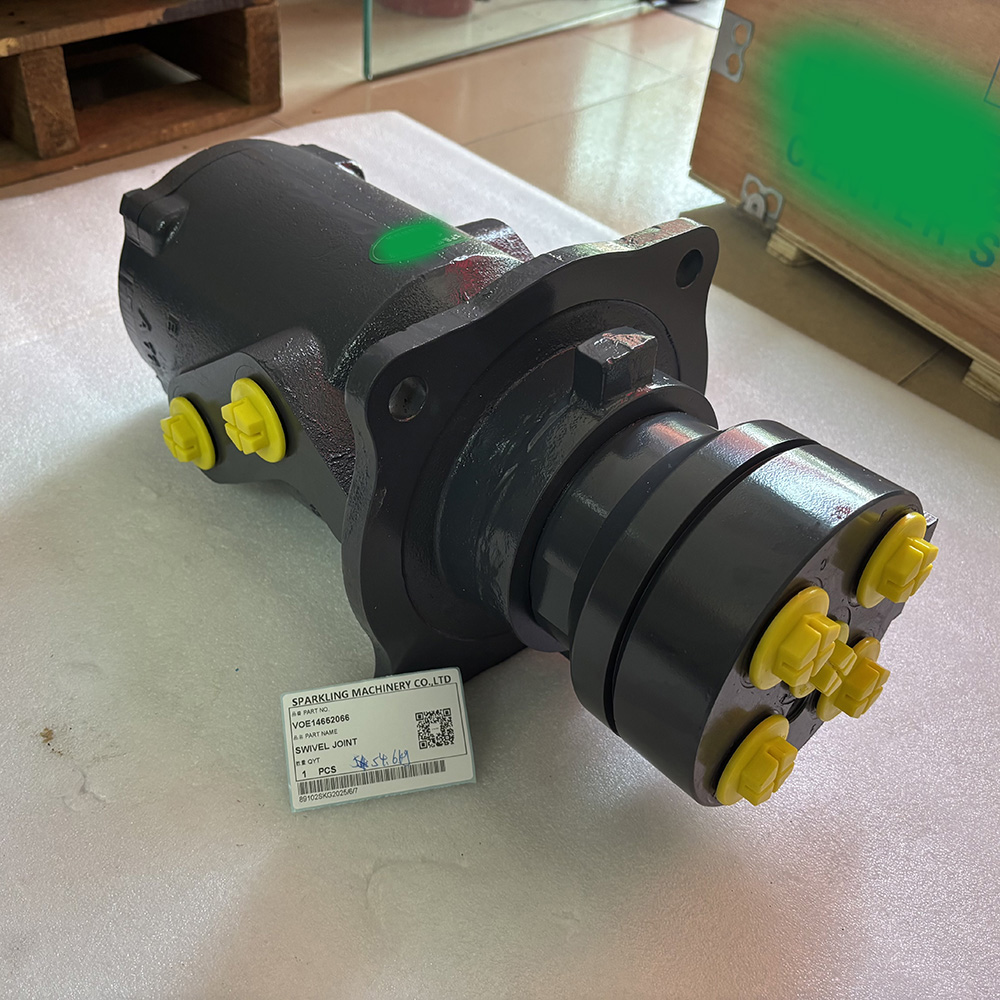 Volvo VOE14652066 swivel joint, 14652066 center joint, EC210B swivel joint, EC240B rotary joint, EC360B part VOE14652066, excavator hydraulic swivel joint, Volvo rotary joint OEM, aftermarket Volvo swivel joint.