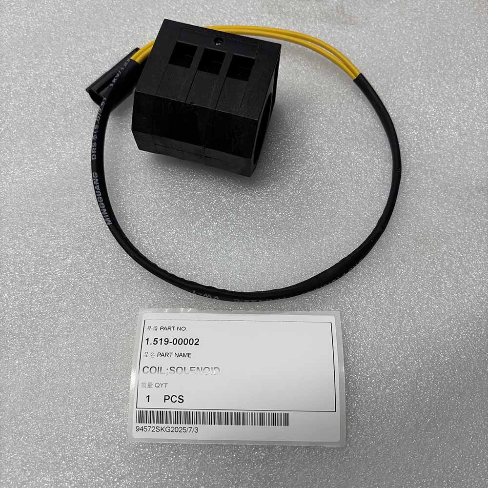 Doosan EXCAVATOR PARTS MADE IN CHINA NEW B55W-2 DX53W DX55W DX60R 1.519-00002 COIL;SOLENOID SPARKLING MACHINERY