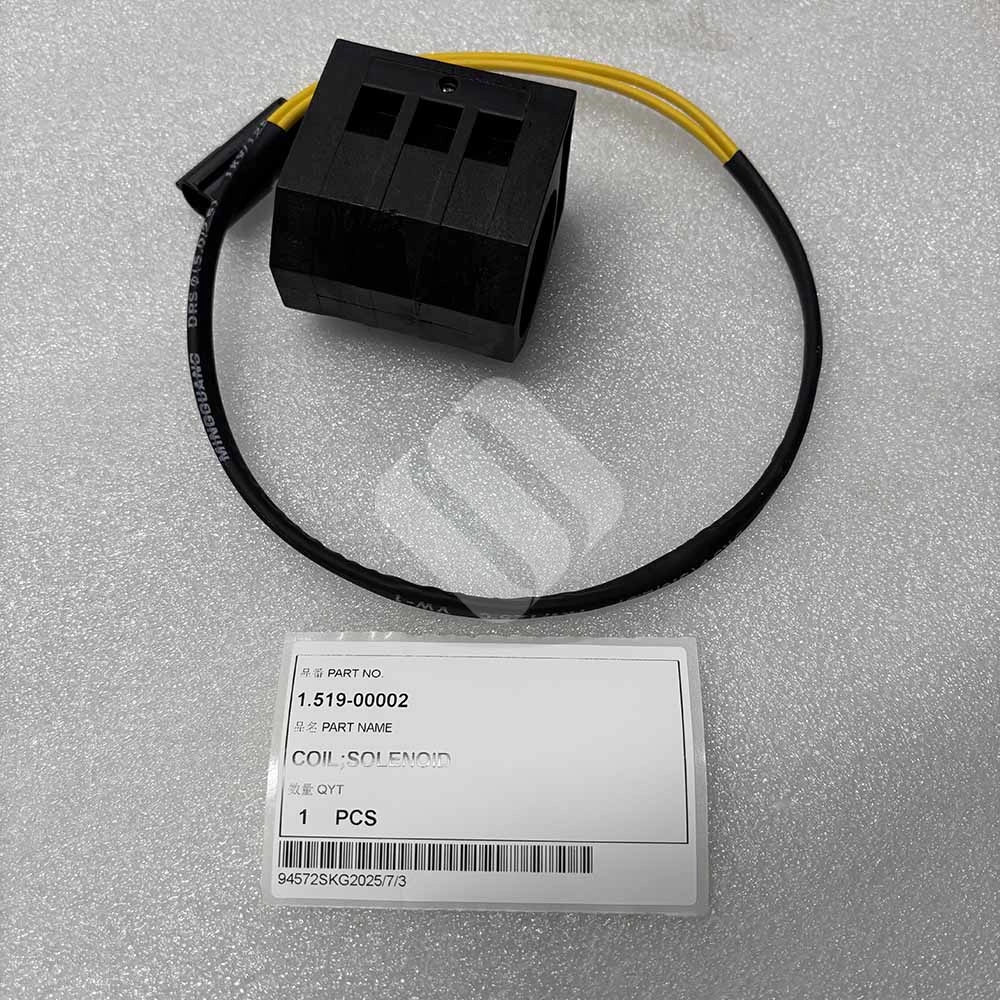 Doosan EXCAVATOR PARTS MADE IN CHINA NEW B55W-2 DX53W DX55W DX60R 1.519-00002 COIL;SOLENOID SPARKLING MACHINERY Doosan EXCAVATOR PARTS MADE IN CHINA NEW B55W-2 DX53W DX55W DX60R 1.519-00002 COIL;SOLENOID SPARKLING MACHINERY