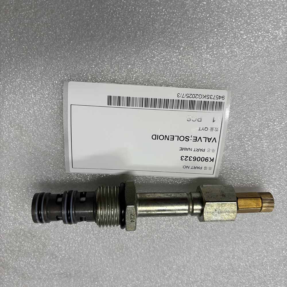 Doosan EXCAVATOR PARTS MADE IN CHINA NEW DX53W DX55W E55W K9006323 VALVE;SOLENOID SPARKLING MACHINERY