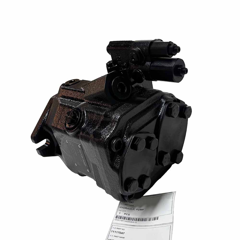 Genuine-Volvo-11117047-hydraulic-pump-side-view