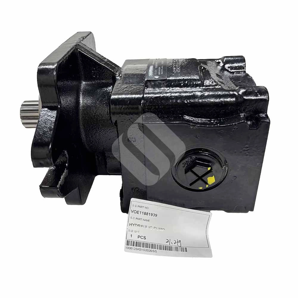 Genuine VOE11881939 Hydraulic Main Pump for Volvo BL60 & BL60B VOE11881939-hydraulic-main-pump-for-Volvo-BL60-backhoe-loader