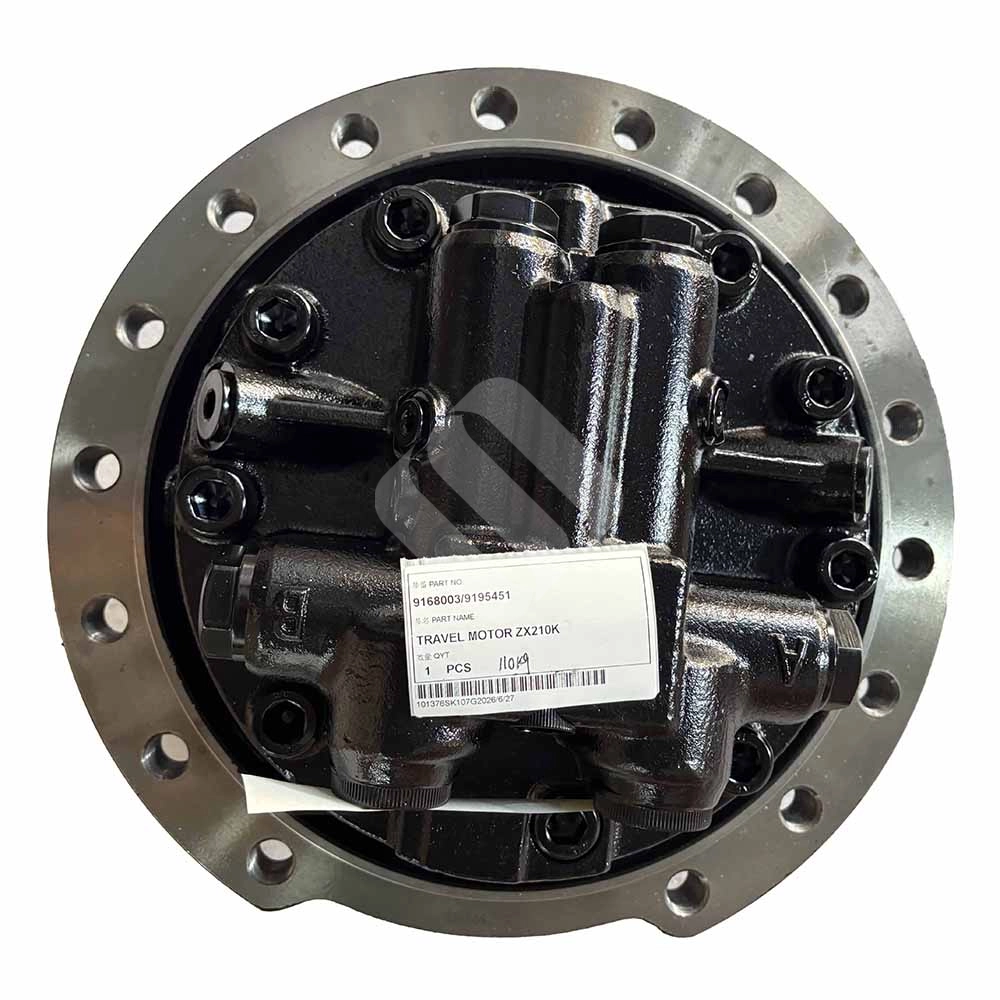 Genuine 9168003 9195451 Travel Motor Assembly for Hitachi ZX200-1 & ZX200-6 Hitachi-crawler-excavator-travel-motor-9168003-packaging