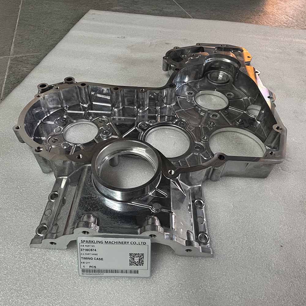 KOMATSU EXCAVATOR PARTS MADE IN CHINA NEW WA380-6 3716C574 TIMING CASE SPARKLING MACHINERY