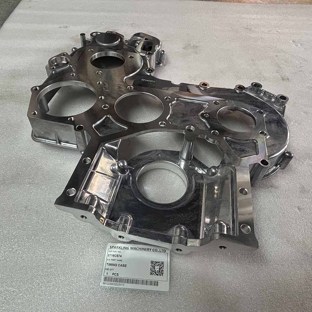 KOMATSU EXCAVATOR PARTS MADE IN CHINA NEW WA380-6 3716C574 TIMING CASE SPARKLING MACHINERY