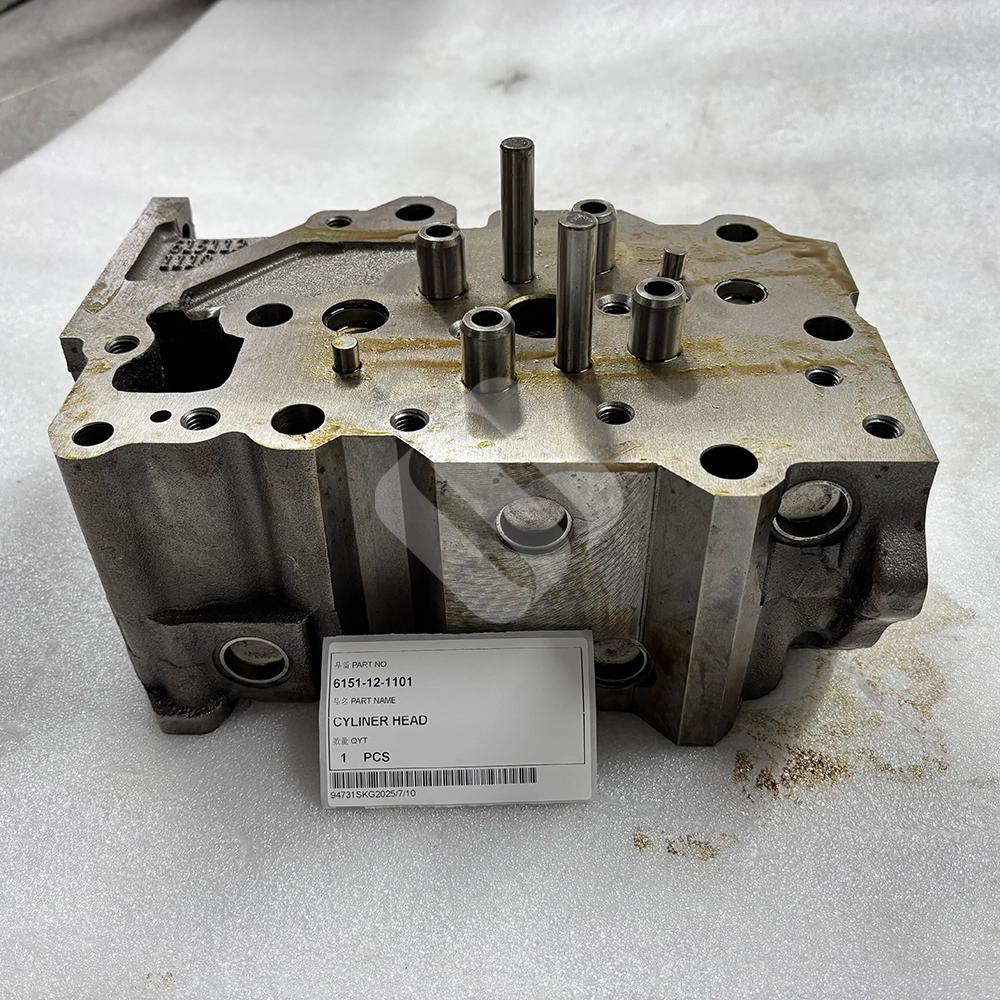 MADE IN CHINA SPARKLING MACHINERY NEW PC400 PW400MH 6151-12-1101 CYLINDER HEAD MADE IN CHINA SPARKLING MACHINERY NEW PC400 PW400MH 6151-12-1101 CYLINDER HEAD