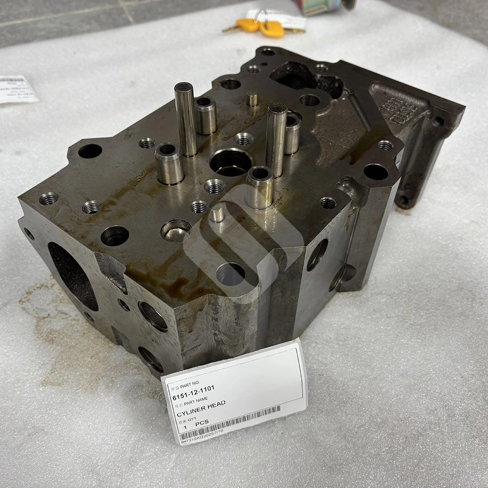 MADE IN CHINA SPARKLING MACHINERY NEW PC400 PW400MH 6151-12-1101 CYLINDER HEAD MADE IN CHINA SPARKLING MACHINERY NEW PC400 PW400MH 6151-12-1101 CYLINDER HEAD