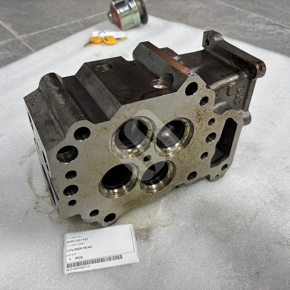 MADE IN CHINA SPARKLING MACHINERY NEW PC400 PW400MH 6151-12-1101 CYLINDER HEAD MADE IN CHINA SPARKLING MACHINERY NEW PC400 PW400MH 6151-12-1101 CYLINDER HEAD