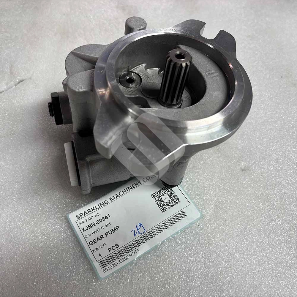 Hyundai EXCAVATOR PARTS MADE IN CHINA NEW R200W7 XJBN-00841 GEAR PUMP SPARKLING MACHINERY Hyundai EXCAVATOR PARTS MADE IN CHINA NEW R200W7 XJBN-00841 GEAR PUMP SPARKLING MACHINERY