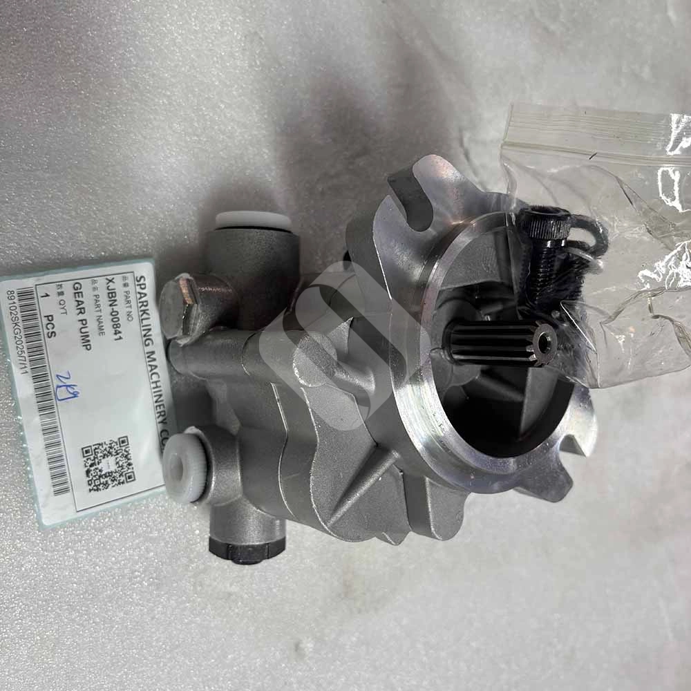 Hyundai EXCAVATOR PARTS MADE IN CHINA NEW R200W7 XJBN-00841 GEAR PUMP SPARKLING MACHINERY Hyundai EXCAVATOR PARTS MADE IN CHINA NEW R200W7 XJBN-00841 GEAR PUMP SPARKLING MACHINERY