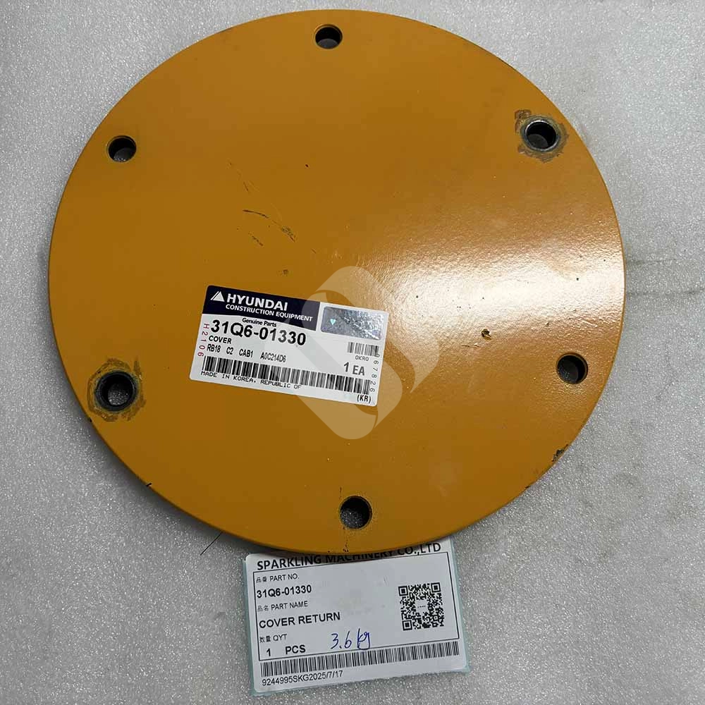 Hyundai HIGH-QUALITY EXCAVATOR PARTS MADE IN CHINA NEW 31Q8-01330 COVER RETURN SPARKLING MACHINERY Hyundai HIGH-QUALITY EXCAVATOR PARTS MADE IN CHINA NEW 31Q8-01330 COVER RETURN SPARKLING MACHINERY