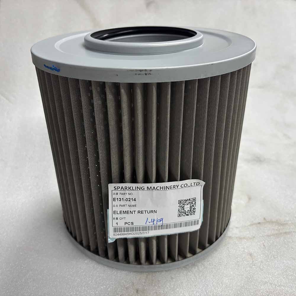 Case HIGH-QUALITY EXCAVATOR PARTS MADE IN CHINA NEW 1221F E131-0214 ELEMENT RETURN SPARKLING MACHINERY