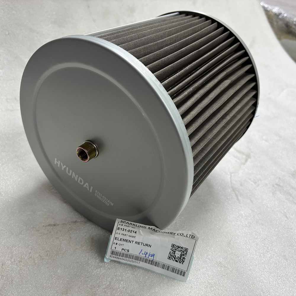 Case HIGH-QUALITY EXCAVATOR PARTS MADE IN CHINA NEW 1221F E131-0214 ELEMENT RETURN SPARKLING MACHINERY