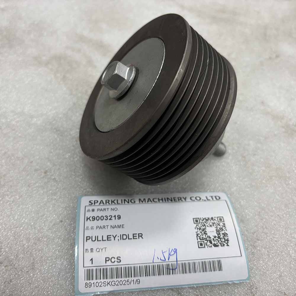 K9003219 Doosan Idler Pulley for DL450 Wheel Loader – High-Quality OEM Part