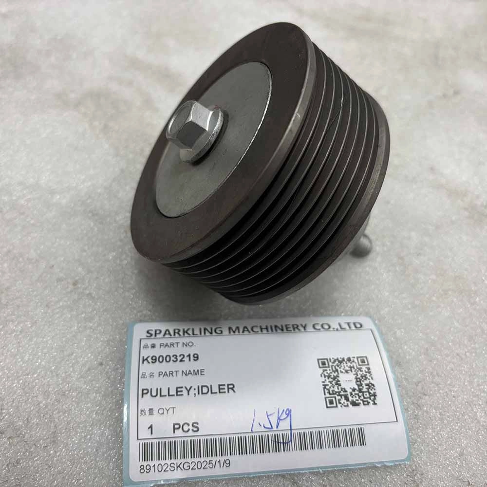 K9003219 Doosan Idler Pulley for DL450 Wheel Loader – High-Quality OEM Part