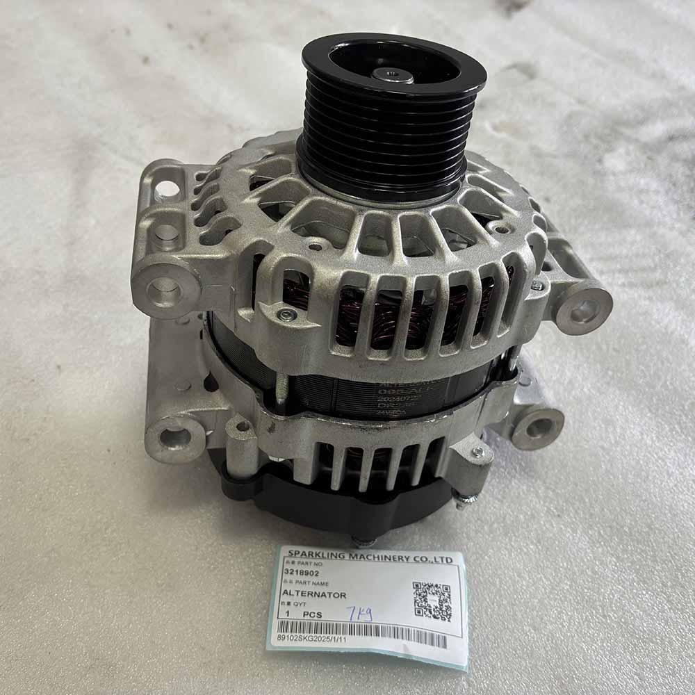 12V 100A Alternator 3218902 for Caterpillar C4.4, C7.1, 3512C Engines - OEM Replacement