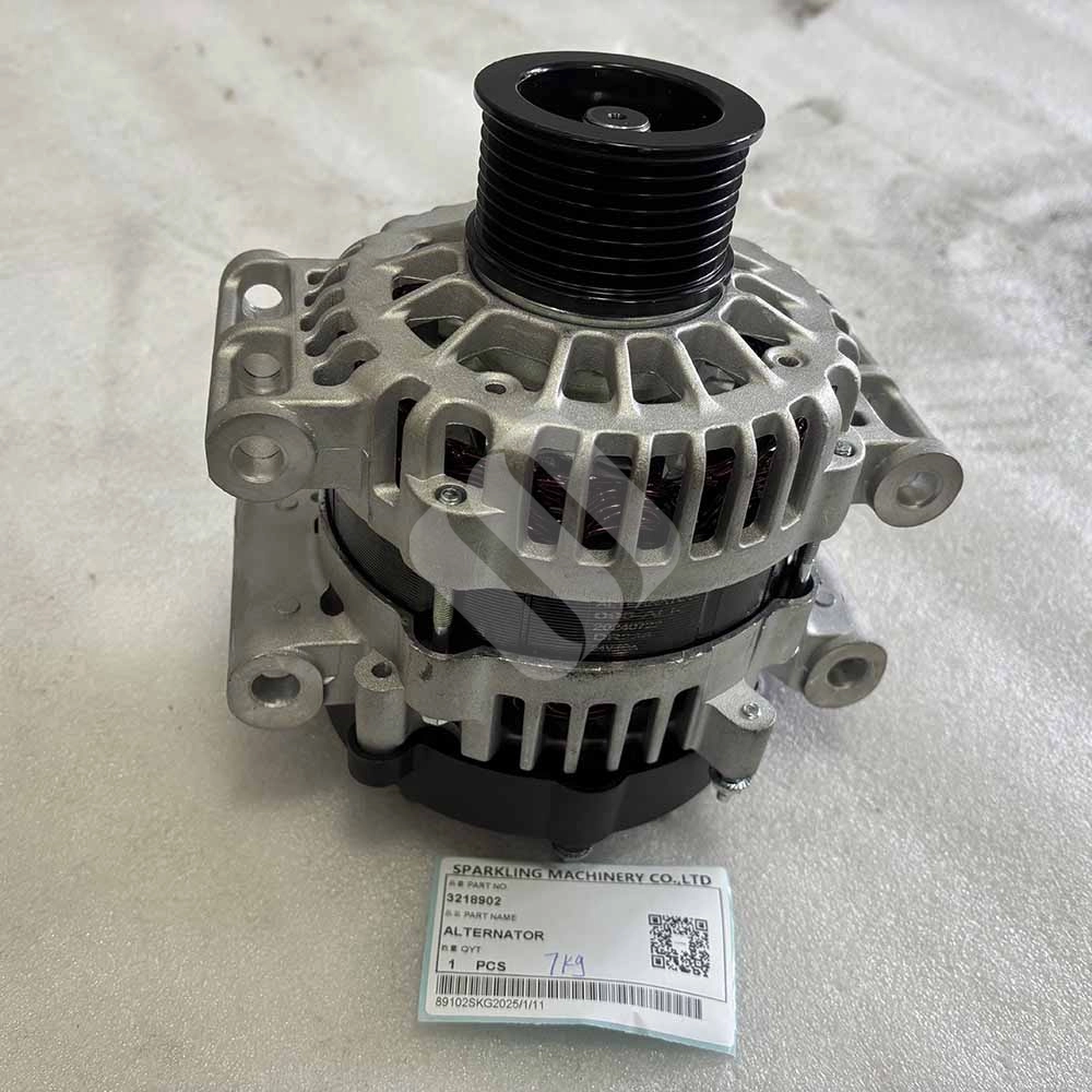 12V 100A 7Kg 3218902 Alternator for Caterpillar engines C4.4 C7.1 3512C 12V 100A Alternator 3218902 for Caterpillar C4.4, C7.1, 3512C Engines - OEM Replacement