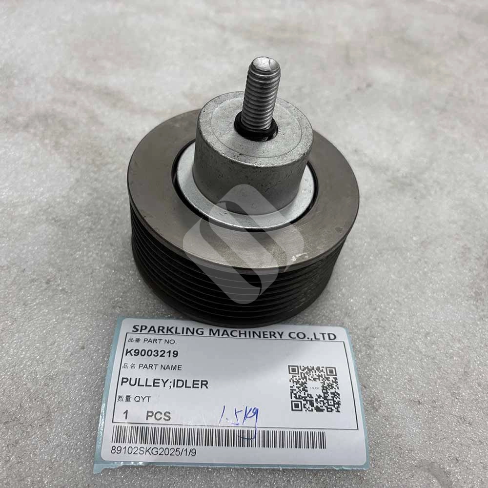 K9003219 Pulley Idler for Doosan (Develon) DL450 Wheel Loader Develon K9003219 Pulley Idler for Doosan DL450 Wheel Loader