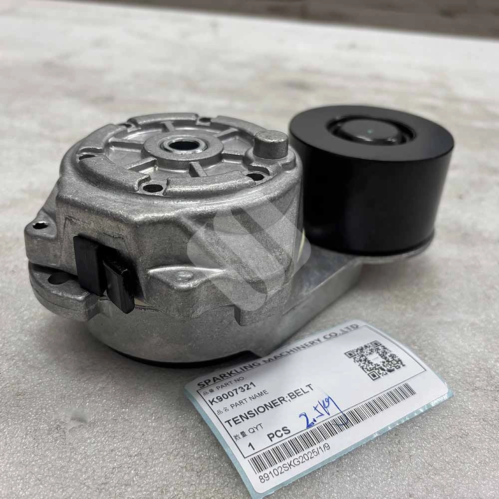 K9007321 Tensioner Belt for Doosan (Develon) DL420 FL, DL450 Wheel Loaders Develon K9007321 Tensioner Belt for DL420 FL and DL450 Wheel Loaders